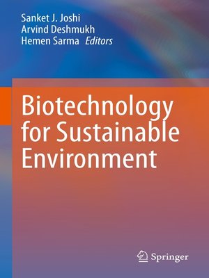 cover image of Biotechnology for Sustainable Environment